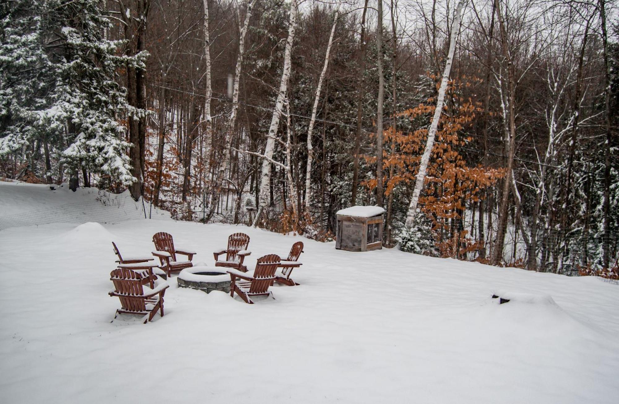 Birch House: Cozy Cabin 5 Min From Okemo Ludlow Zewnętrze zdjęcie